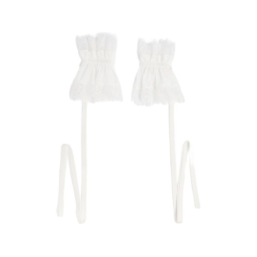 Ann Demeulemeester White Gloves Women